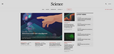 Featured on Science